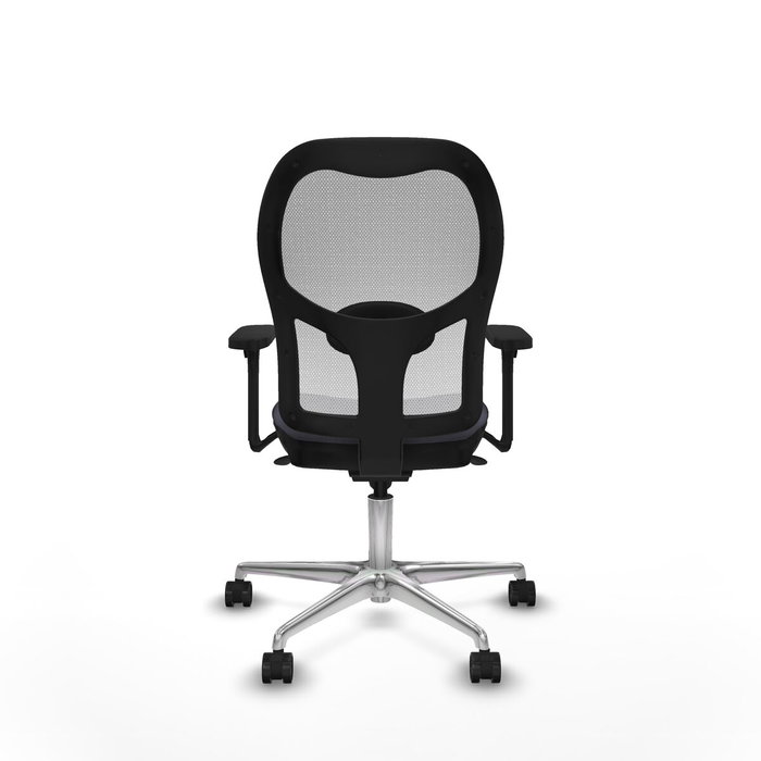 PIQUERAS Y CRESPO Silla de oficina Jorquera Gris/Blanco con Brazos 3D PIQUERAS Y CRESPO Silla de oficina Jorquera Gris/Blanco con Brazos 3D