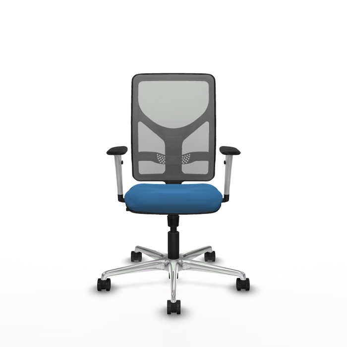 PIQUERAS Y CRESPO Silla de oficina Motilla con mecanismo Sincro Azul claro y Gris PIQUERAS Y CRESPO Silla de oficina Motilla con mecanismo Sincro Azul claro y Gris