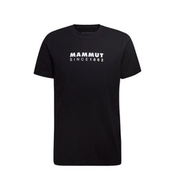 Camiseta de Manga Corta Hombre Mammut Core Negro