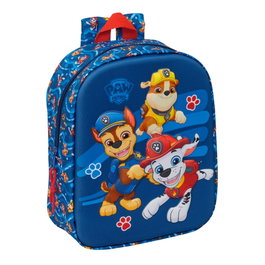 Safta Mochila de Guardería 3D Patrulla Canina Paw Patrol