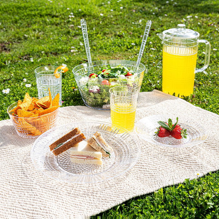 Plato Llano Poliestireno Viba Quid 26 cm (24 Unidades) Plato Llano Poliestireno Viba Quid 26 cm (24 Unidades)