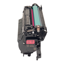 HP 656X Negro - Alta Capacidad (CF461X) Cartucho Tóner Original LaserJet - 27,000 páginas, para LaserJet Enterprise M652 M653