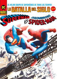 Superman Vs. El Asombroso Spiderman. Portada Alex Ross Dc-Marvel Treasury Edition.