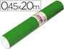 Aironfix 67047 - Rollo Adhesivo Autoadhesivo de 20 m, Papel Plastificado Unicolor Verde Brillo para Forrar Madera, Metal, Pared, Manualidades