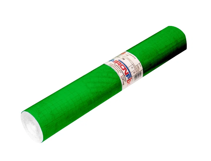 Aironfix 67047 - Rollo Adhesivo Autoadhesivo de 20 m, Papel Plastificado Unicolor Verde Brillo para Forrar Madera, Metal, Pared, Manualidades