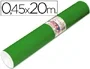 Aironfix 67047 - Rollo Adhesivo Autoadhesivo de 20 m, Papel Plastificado Unicolor Verde Brillo para Forrar Madera, Metal, Pared, Manualidades