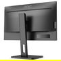 AOC Q24P2Q Monitor 23.8" IPS QHD (2560x1440) 75Hz, AMD FreeSync, 4ms, 250cd/m², HDMI+DP+USB Hub, Altavoces, Ajuste Altura, Negro