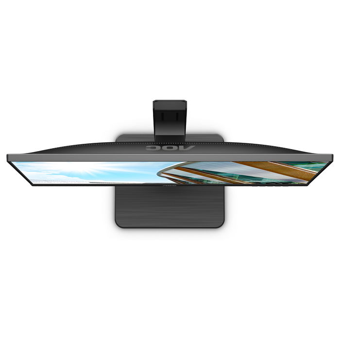 AOC Q24P2Q Monitor 23.8" IPS QHD (2560x1440) 75Hz, AMD FreeSync, 4ms, 250cd/m², HDMI+DP+USB Hub, Altavoces, Ajuste Altura, Negro