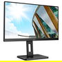 AOC Q24P2Q Monitor 23.8" IPS QHD (2560x1440) 75Hz, AMD FreeSync, 4ms, 250cd/m², HDMI+DP+USB Hub, Altavoces, Ajuste Altura, Negro