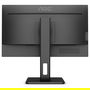AOC Q24P2Q Monitor 23.8" IPS QHD (2560x1440) 75Hz, AMD FreeSync, 4ms, 250cd/m², HDMI+DP+USB Hub, Altavoces, Ajuste Altura, Negro