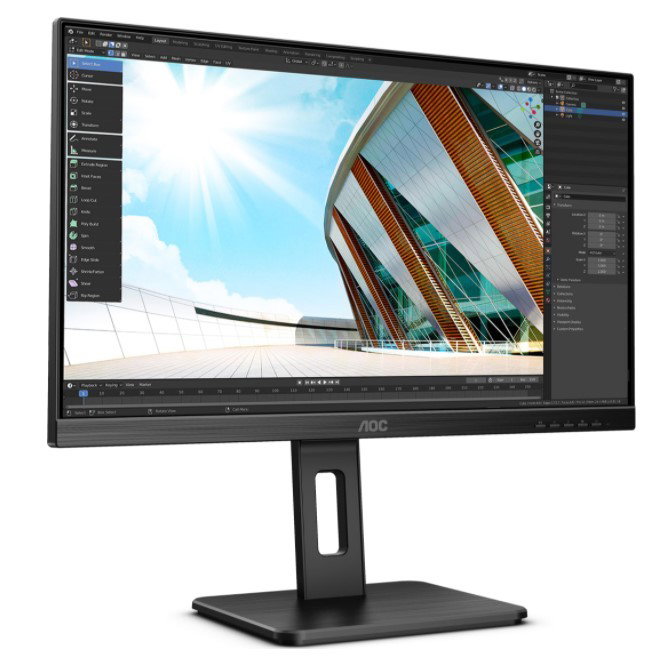 AOC Q24P2Q Monitor 23.8 pulg. QHD IPS Negro