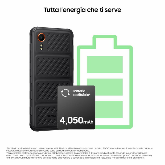 Samsung Galaxy XCover7 6GB/128GB/6.6/5G Negro