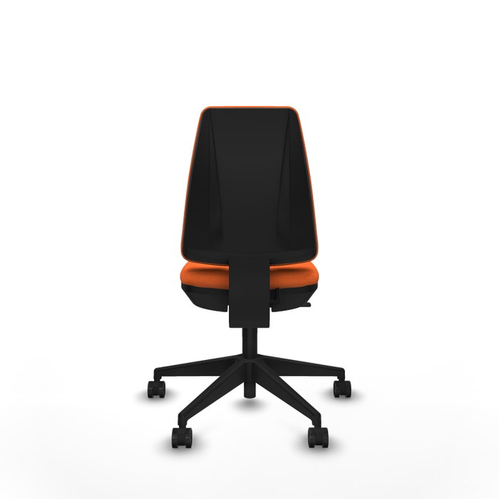 PIQUERAS Y CRESPO Silla de oficina Elche Naranja sin brazos PIQUERAS Y CRESPO Silla de oficina Elche Naranja sin brazos