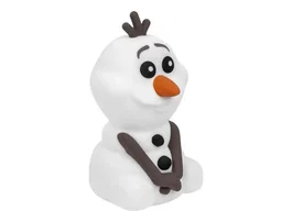 Wondee Lámpara Olaf Frozen de Silicona Suave con Luz Ajustable y Temporizador