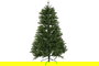 DKD Home Decor Árbol Navidad Alpina Holly night Nevado Verde 180 cm 777 ramas Base Metal