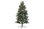DKD Home Decor Árbol Navidad Alpina Holly night Nevado Verde 180 cm 777 ramas Base Metal