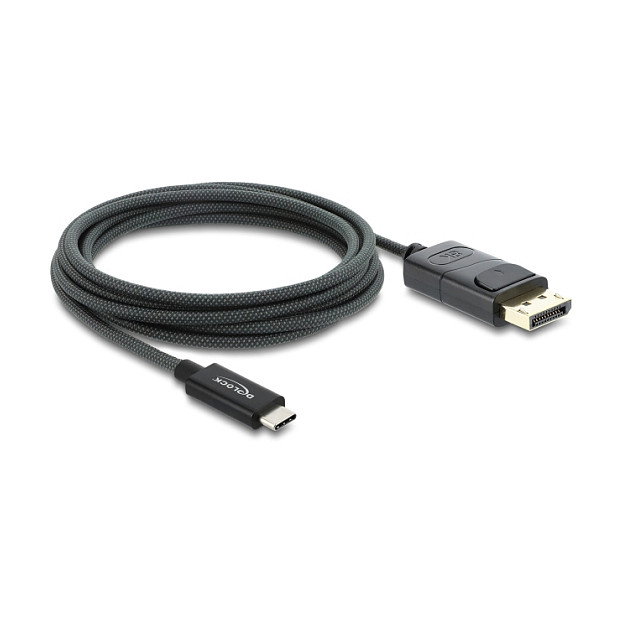 DeLOCK Cable de USB Tipo C a DisplayPort 4K 60 Hz, 2 m DeLOCK Cable de USB Tipo C a DisplayPort 4K 60 Hz, 2 m