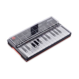 Decksaver Tapa de Policarbonato para Akai Professional MPK Mini Play (Light Edition)