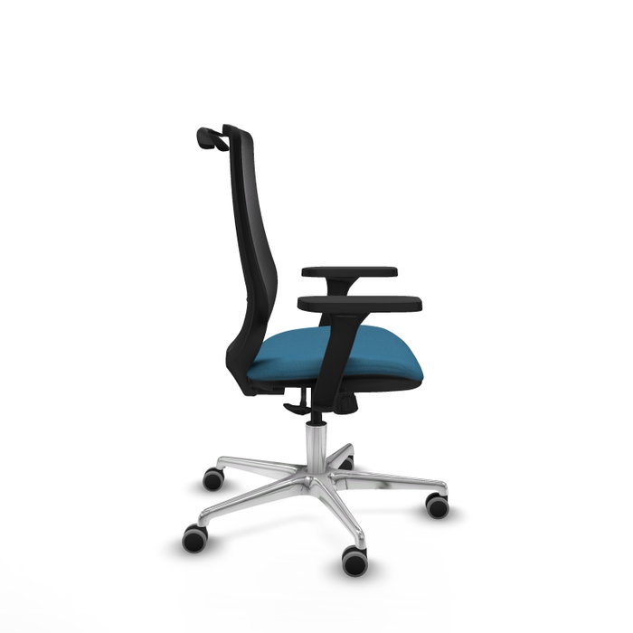 PIQUERAS Y CRESPO Silla de oficina Mardos con mecanismo Sincro, Verde petróleo y Negro PIQUERAS Y CRESPO Silla de oficina Mardos con mecanismo Sincro, Verde petróleo y Negro
