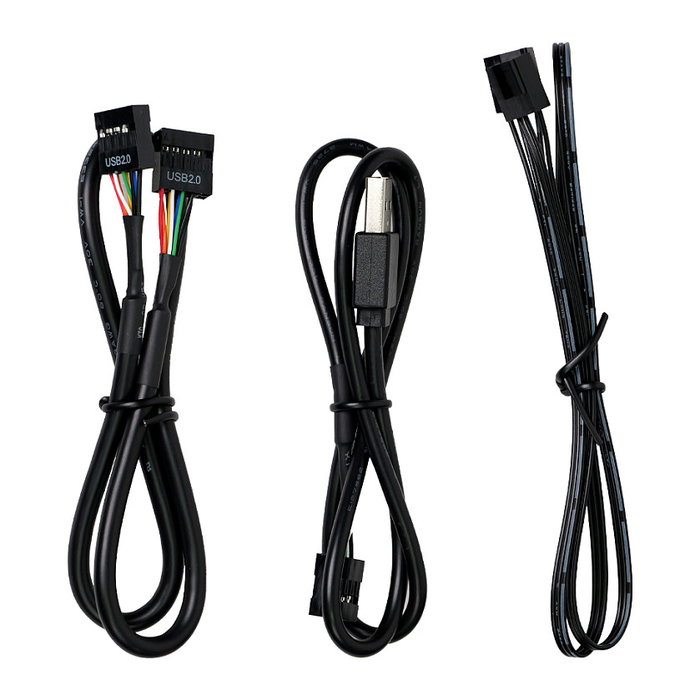 Lian Li EDGE HUB (4x USB, 6x PWM) Schwarz Lian Li EDGE HUB (4x USB, 6x PWM) Schwarz