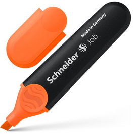 Marcador Fluor Schneider Job Naranja (Set de 10)