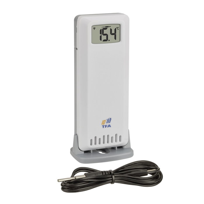 Tfa ID-A4 Blanco Transmisor Termo-Higrómetro Profesional Tfa ID-A4 Blanco Transmisor Termo-Higrómetro Profesional