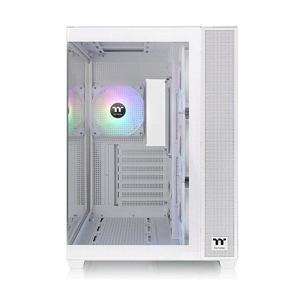 Thermaltake View 380 TG ARGB Snow White Midi Torre PC Blanco SPCC Vidrio Templado RGB