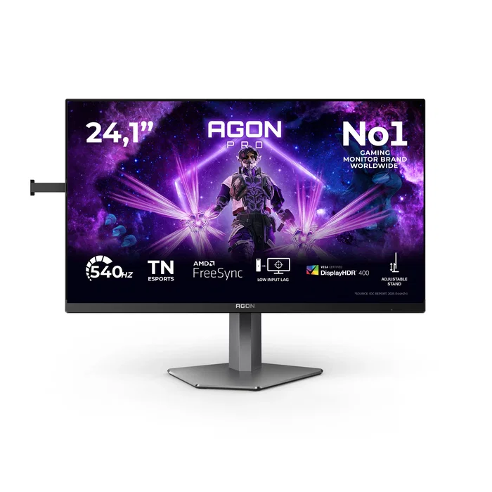 AOC AGON PRO AG246FK Monitor Gaming 24,1 Pulgadas Full HD 540Hz Negro