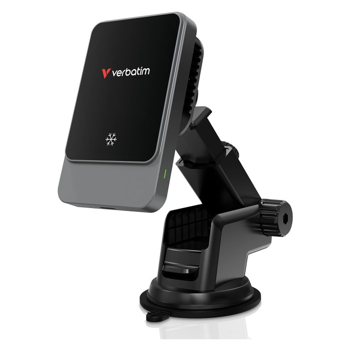 Verbatim Charge 'n' Drive Magnetic Wireless Car Charger 31862