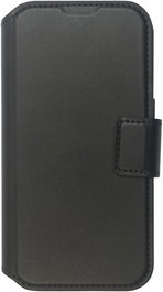eSTUFF Funda INFINITE MILAN para iPhone 16 Pro Max, Negro, Compatible con MagSafe, 3 Ranuras para Tarjetas, Fabricada con 87% Material Reciclado