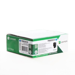 Lexmark 75B20C0 Cartucho de Tóner Cian