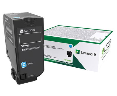 Lexmark 75B20C0 Cartucho de Tóner Cian Lexmark 75B20C0 Cartucho de Tóner Cian