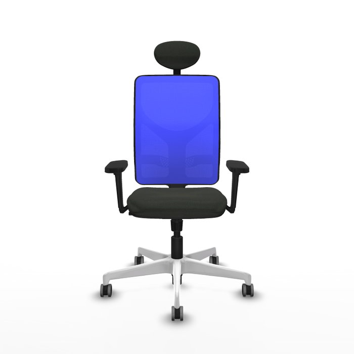 PIQUERAS Y CRESPO Silla de oficina Motilla con mecanismo Sincro, Azul y Negro PIQUERAS Y CRESPO Silla de oficina Motilla con mecanismo Sincro, Azul y Negro