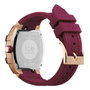 Ice Reloj 023806 con caja dorada y correa rosa