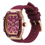 Ice Reloj 023806 con caja dorada y correa rosa