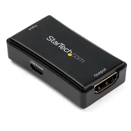 StarTech.com HDBOOST4K2 Amplificador/Extensor/Repetidor HDMI 4K a 60Hz, Extensión de Señal hasta 14m, 3840x2160, HDMI 2.0, Audio 7.1, HDCP 2.2, Negro