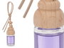 Acorde Ambientador de Coche con Fragancia Lavanda, 8 ml, Vidrio Morado, Dimensiones: 2.5 x 6 x 2.5 cm (Set de 24)
