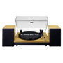 Lenco LS-300 Tocadiscos con Bluetooth, Negro/Madera
