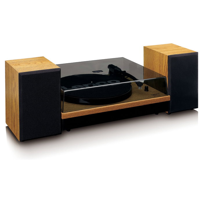 Lenco LS-300 Tocadiscos de Tracción por Correa Marrón Madera