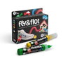 Tcolors Fly & Flot Rotuladores de Pintura Acrílica 3D, Surtido de 6 Colores