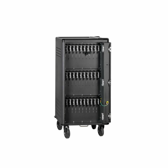 Ewent EW1703 Carro de Carga para 16 Dispositivos, Negro y Gris