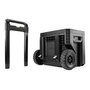 Toughbuilt Caja de Herramientas con Ruedas 2 Cajones Stacktech, Apilable, Mango Telescópico, 113 kg Capacidad, 53 x 40.5 x 47.7 cm