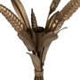 Ixia Portavelas Oro Metal de Decoración 23 x 21 x 47 cm