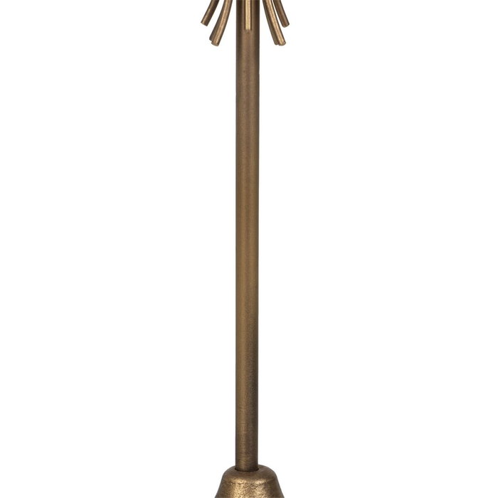 Ixia Portavelas Oro Metal de Decoración 23 x 21 x 47 cm