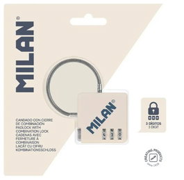 MILAN Candado con cierre de combinación Colección 430 beige