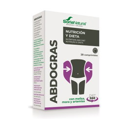 Soria Natural ABDOGRAS 28 Comprimidos 1050 mg para Reducir Grasa Abdominal