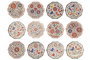 DKD Home Decor Posavasos de Dolomita Pajaros 12 Unidades