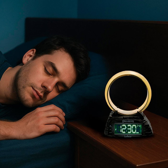 Lexibook Reloj Despertador El Señor de los Anillos Rl805Lr con Pantalla LCD y Luz Nocturna Lexibook Reloj Despertador El Señor de los Anillos Rl805Lr con Pantalla LCD y Luz Nocturna