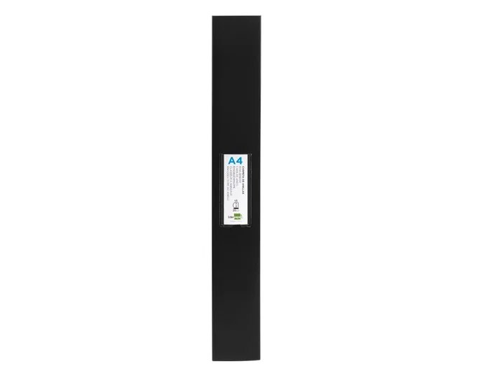 Liderpapel Carpeta de 4 anillas 25 mm Negro Opaco DIN A4 Liderpapel Carpeta de 4 anillas 25 mm Negro Opaco DIN A4