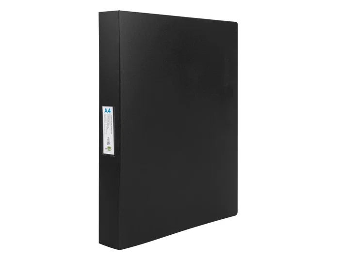 Liderpapel Carpeta de 4 anillas 25 mm Negro Opaco DIN A4 Liderpapel Carpeta de 4 anillas 25 mm Negro Opaco DIN A4
